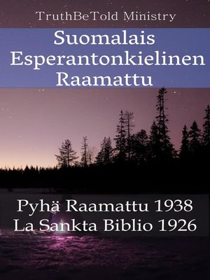 cover image of Suomalais Esperantonkielinen Raamattu